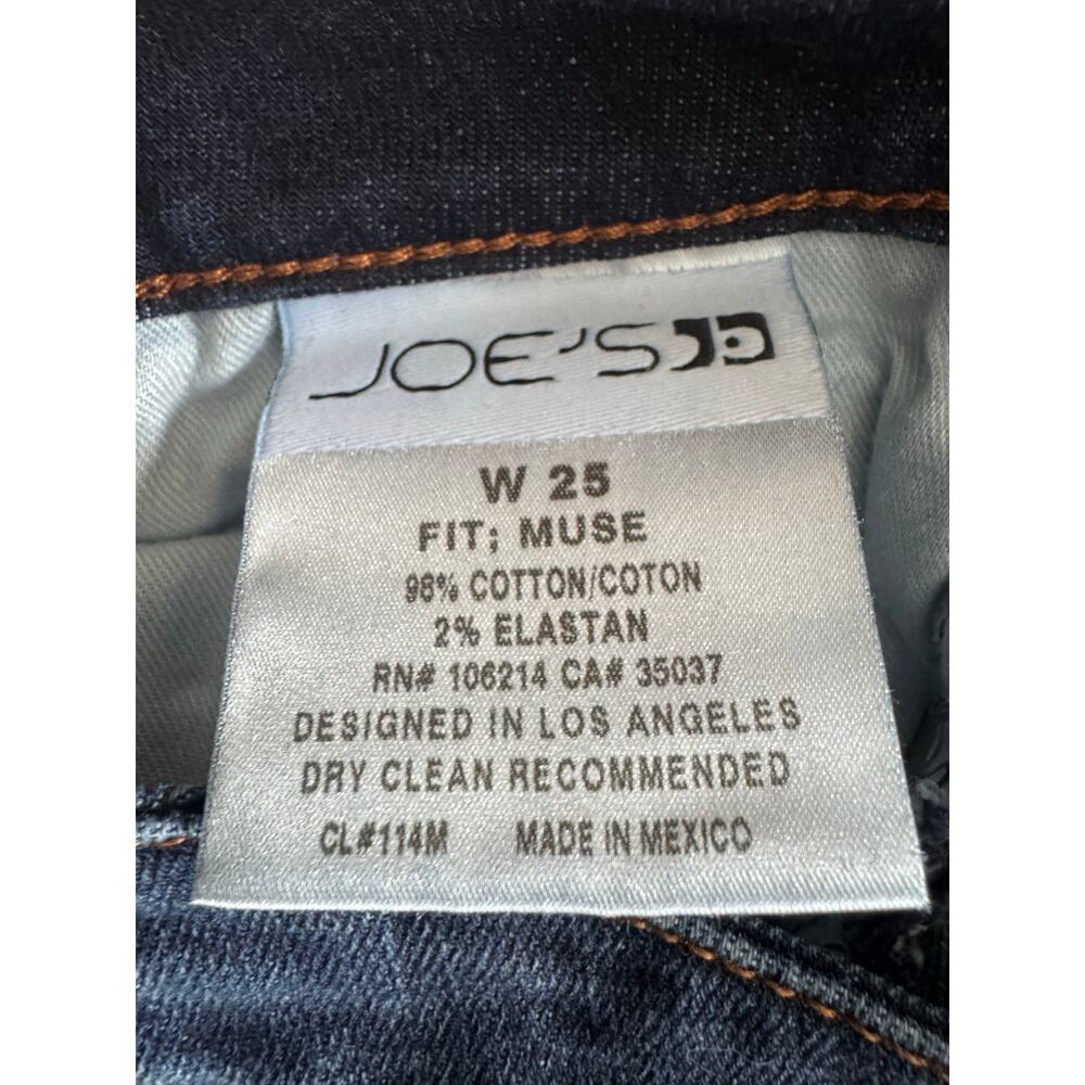 Joe’s Jeans Muse Bootcut Ryder Wash Denim Jeans Women’s W25 Stretch - Picture 6 of 11